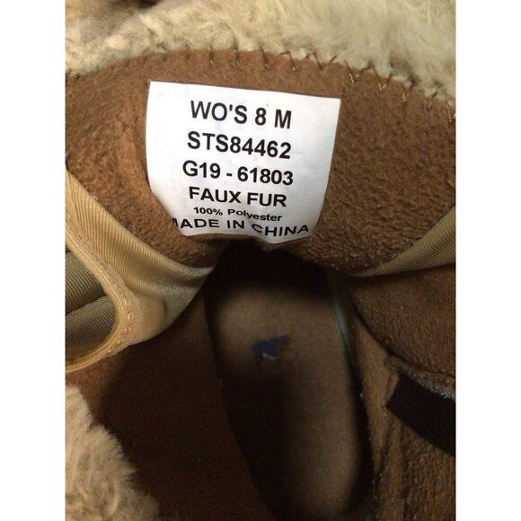 Sperry Faux Fur Winter Snow Boots Women’s Size 8 M - Picture 9 of 9